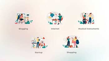 Blogging-Flat concept-41960748