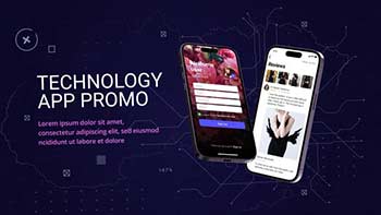 Technology App Promo-41972288