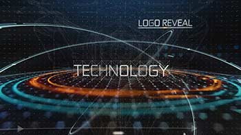 Hi-Tech HUD Logo Reveal-10511723