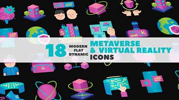 Metaverse Animated Icons-1313680