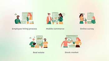 Employee hiring process-Green concept-41975393