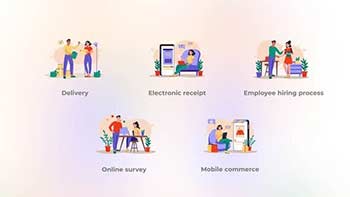 Employee hiring process-Flat concept-42005790