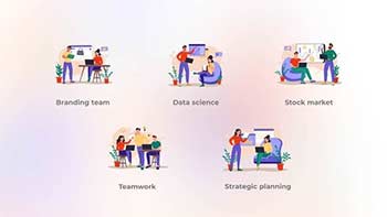 Teamwork-Flat concept-42005811