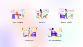 Digital marketing-Purple concept-42051286