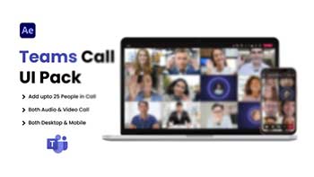 Teams Video Conference UI Pack-42143186