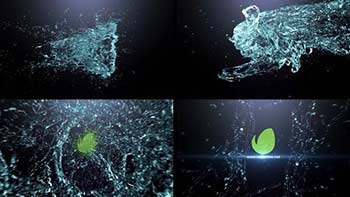 Water Splash Logo Reveal-38453225