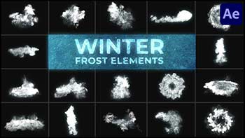 Winter Frost Elements for After Effects-42180452