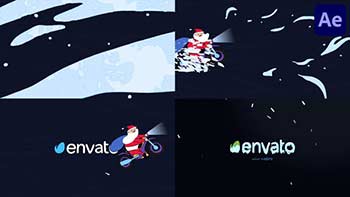 Santa Moto Logo Opener After Effects-42181140