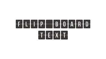 Flip Board Text-42220558