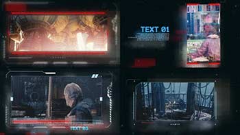 Dark Techno Video Displays-42235088