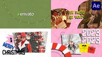 Colorful New Year And Christmas Slideshow After Effects-42248050