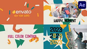New Year Typography Slides for After Effects-42293117