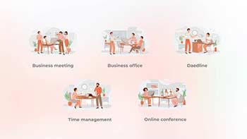 Business meeting-Flat concept-42463175