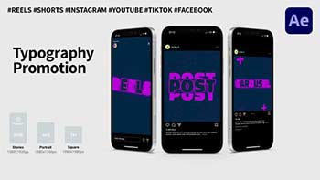 Typography Promotion Reels Shorts Tik Tok-42464390