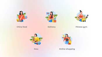 Online shopping-Avatar characters concepts-42476416