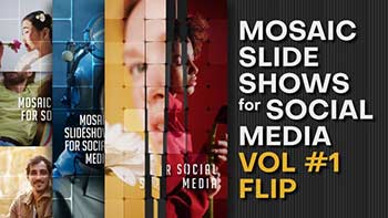 Mosaic Slideshows for Social Media  Vol 1 FLIP-42502875