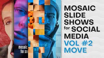 Mosaic Slideshows for Social Media  Vol 2 MOVE-42503526