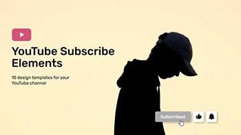 YouTube Subscribe Elements-42530403