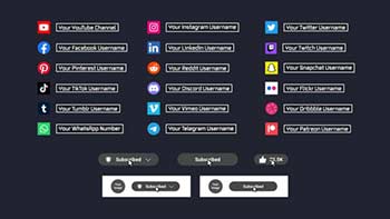 Glitch Social Media Animations-42593542