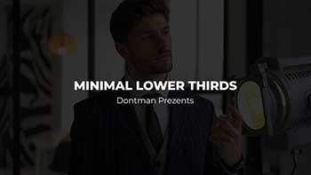 Minimal Lower Thirds After Effects-42586800