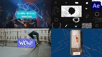 Scribble Abstract Animations for After Effects-42879631