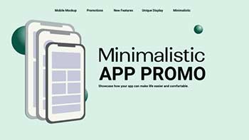 Minimalistic App Promo-1351459