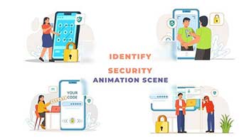 Identify Security Animation Scene-42926372