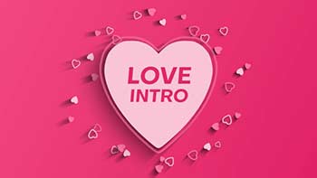Love Heart Valentines Day Logo Reveal-1358753
