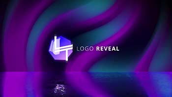 Neon Water Logo Reveal-1351784