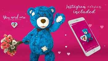 Valentine Bear Heart 2-43352384