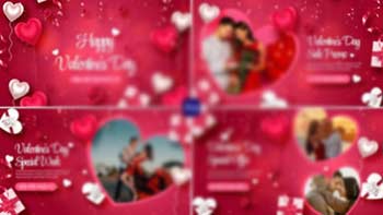 Valentines Day Slideshow Valentines Day Sale Opener V1-43367520