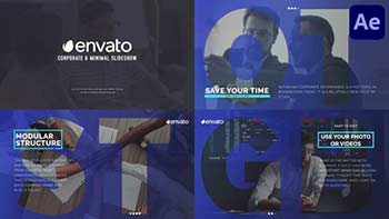 Corporate Minimal Slideshow for After Effects-43175049