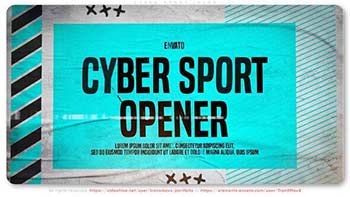 Cyber Sport Intro-43067186