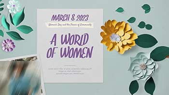 Paper Flowers Womens Day Intro-1405561