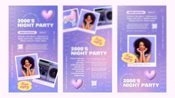 Y2K Party Video Template-43856247