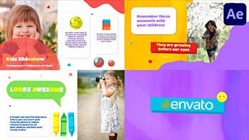 Kids Colorful Slideshow After Effects-43857009