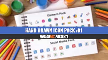Hand Drawn Icons Pack v01-17664322