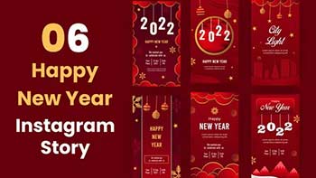 Happy New Year Instagram Story-35216167