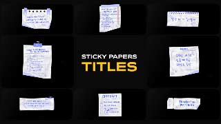 Sticky Papers Titles-2040168