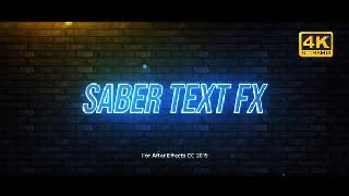 Saber-Text Effects-27469607