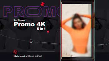 Tv Show Promo 4K - 5 In 1-29704671
