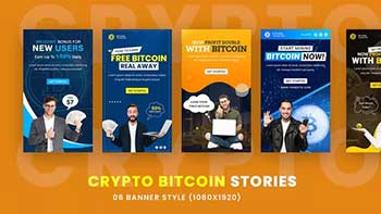 Crypto Bitcoin Stories Pack-35370022