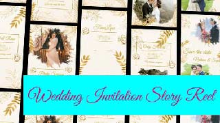 Wedding Invitation nbsp;Instagram and TikTok Reel-47173850