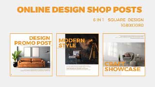 Online Design Shop Posts