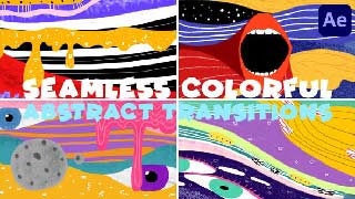 Seamless Colorful Abstract Transitions After Effects-47661376