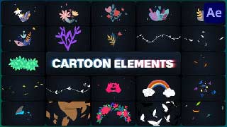 Cartoon Elements for After Effects-48471064