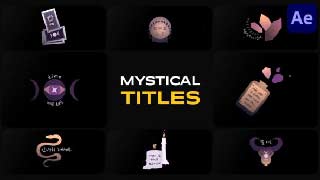Mystical Elements Titles for After Effects-48472643