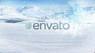 Winter Snow Frost Blizzard Holiday Logo 2-48533263