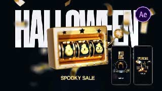 Luxury Halloween Sale Promo