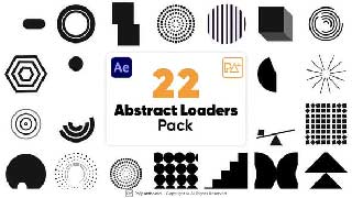 Abstract Loaders Pack For After Effects-48676482